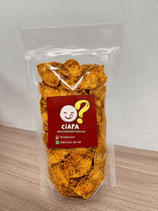 ciapa snack mrng pds Keripik Moring Pedas Renyah